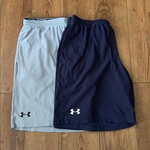 2 pair of Men’s Under Armour shorts